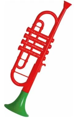 Trompet Plastic Felle Kleuren