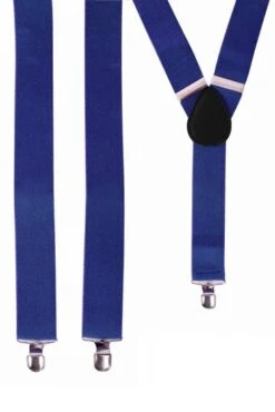 Boland Bretels Basic Blauw -Party Supplies Verkoop 1167103422