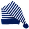 Slaapmuts Blauw-wit Gestreept, Acryl