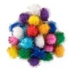 Pom Pom Glitter Balletjes 2 Cm