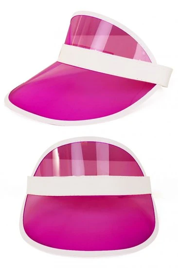 Zonneklep Roze 1 Zonneklep Roze