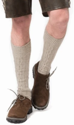 Tiroler Kousen Luxe Multibeige