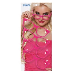 Boland Partybrillen Set Roze 4 Stuks