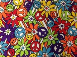 Sjaal Satijn Hippie Smile 1,65 M