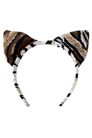 Diadeem Tijger/katten Oren 1 Diadeem Tijger/katten Oren