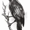 Tattoo Goth The Raven