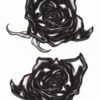 Tattoo Goth Black Roses