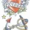 Tattoo Vintage Heart Anchor 1950