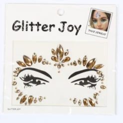 Face En Body Jewels Goud (gezicht Steentjes) Nr 3