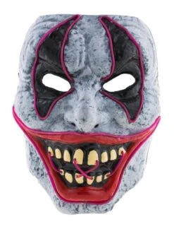 Masker Scary Clown Met Licht PVC