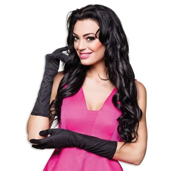 Boland Handschoenen Zwart 40 Cm 1 Boland Handschoenen Zwart 40 Cm