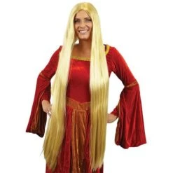 Pruik Lady Godiva Extra Lang Blond