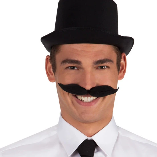 Snor Flexibel Zwart 1 Snor Flexibel Zwart