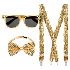 Boland Accessoireset Goud 3-delig