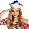 Boland Navy Cap Marine Populair Blauw-wit