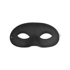 Boland Oogmasker Zwart -Party Supplies Verkoop 1889881941