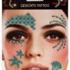 Face En Body Stickers En Steentjes Zeemeermin