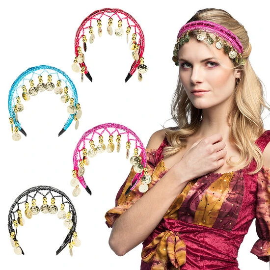 Boland Hoofdband Belly Dance Gypsy 1 Boland Hoofdband Belly Dance Gypsy
