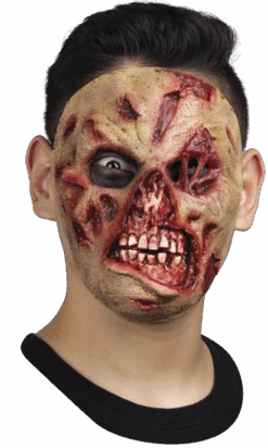 Gezichtsmasker Fleshy Zombie