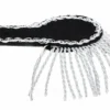 Epauletten Zwart-zilver
