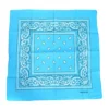 Zakdoek Turquoise Met Motief