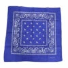 Zakdoek Blauw Met Motief