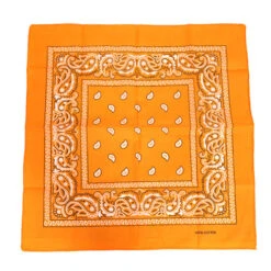Zakdoek Oranje Met Motief
