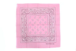 Zakdoek Licht Roze Met Motief