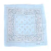 Zakdoek Lichtblauw Met Motief