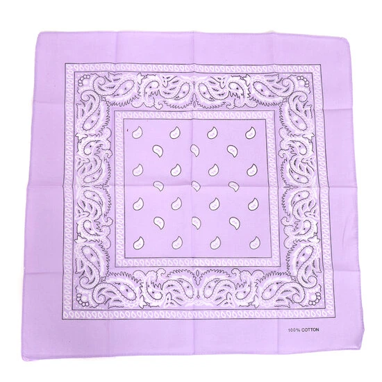 Zakdoek Lila Met Motief 1 Zakdoek Lila Met Motief