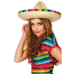 Sombrero Met Gekleurde Rand