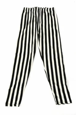 Legging Zebra Zwart-wit Streep
