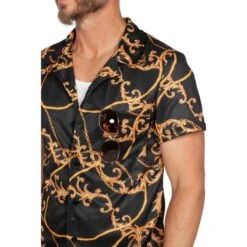 Festival Setje Zwart-goud 10 Festival Setje Zwart-goud -Party Supplies Verkoop 1941831606