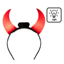 Boland Duivel Hoorntjes LED
