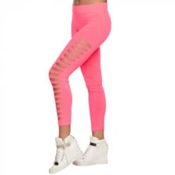 Boland Legging Met Gaten Roze