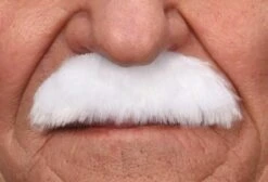 Snor Jack Wit Zelfklevend