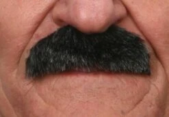 Snor Jack Grijs Zelfklevend