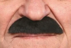 Snor Jack Zwart Zelfklevend