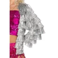 Jasje Zilver Festival Bling Dames 7 Jasje Zilver Festival Bling Dames -Party Supplies Verkoop 1955193234