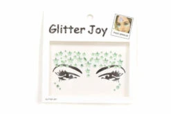 Face En Body Jewels Groen Sterren (gezicht Steentjes) Nr 8