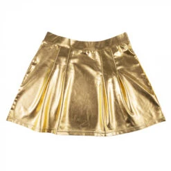 Boland Rokje Shiny Goud Dames -Party Supplies Verkoop 1956857298