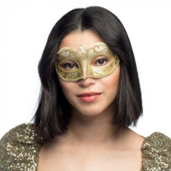 Boland Oogmasker Venice Felina Goud