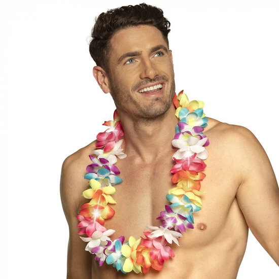 Boland Hawaii Krans Zomerflits Met LED 1 Boland Hawaii Krans Zomerflits Met LED