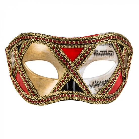 Boland Venetiaans Masker Venice Scacchi 3 Boland Venetiaans Masker Venice Scacchi - Afbeelding 3