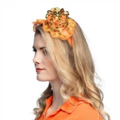 Boland Oranje Tiara Koningin Met Kroontje -Party Supplies Verkoop 1974170952