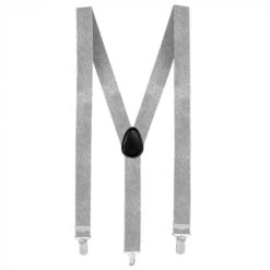 Boland Bretels Basic Zilver