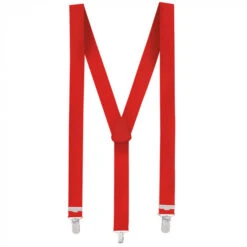 Boland Bretels Basic Rood