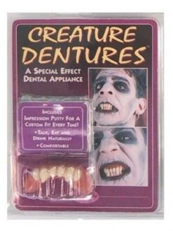 Gebit Vampier Met Kleefpasta