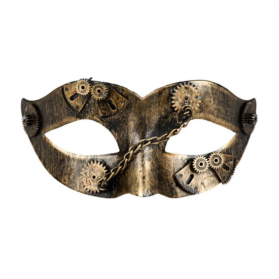 Boland Oogmasker Gearpunk Steampunk 2 Boland Oogmasker Gearpunk Steampunk - Afbeelding 2