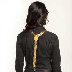 Boland Bretels Gouden Pailletten -Party Supplies Verkoop 1980727143